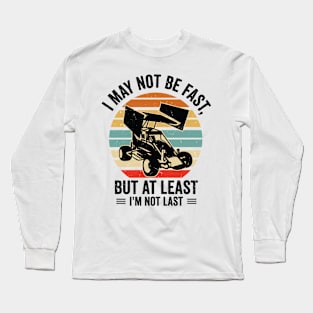 Sprint Car Dirt Track Racing Long Sleeve T-Shirt